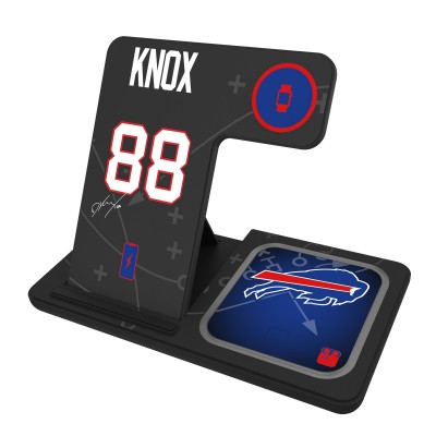 Dawson Knox Buffalo Bills Keyscaper Ready 3-in-1 Charging Station