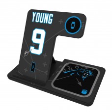 Bryce Young Carolina Panthers Keyscaper Ready 3-in-1 Charging Station