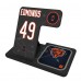 Tremaine Edmunds Chicago Bears Keyscaper Ready 3-in-1 Charging Station