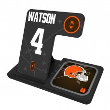 Deshaun Watson Cleveland Browns Keyscaper Ready 3-in-1 Charging Station