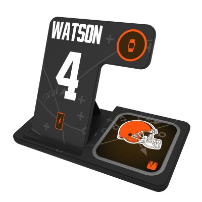 Deshaun Watson Cleveland Browns Keyscaper Ready 3-in-1 Charging Station