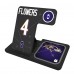 Zay Flowers Baltimore Ravens Keyscaper Ready 3-in-1 Charging Station