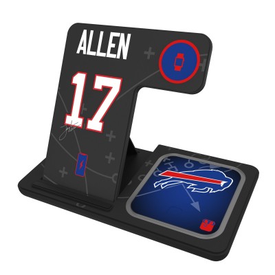 Josh Allen Buffalo Bills Keyscaper Ready 3-in-1 Charging Station