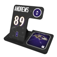 Mark Andrews Baltimore Ravens Keyscaper Ready 3-in-1 Charging Station