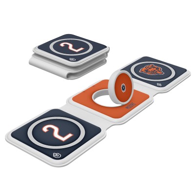 Chicago Bears D.J. Moore Keyscaper 3-in-1 Foldable Charger