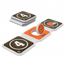 Cleveland Browns Deshaun Watson Keyscaper 3-in-1 Foldable Charger