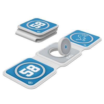 Detroit Lions Penei Sewell Keyscaper 3-in-1 Foldable Charger