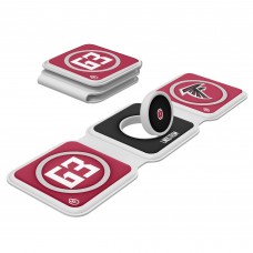 Atlanta Falcons Chris Lindstrom Keyscaper 3-in-1 Foldable Charger