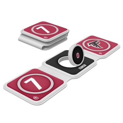 Atlanta Falcons Bijan Robinson Keyscaper 3-in-1 Foldable Charger