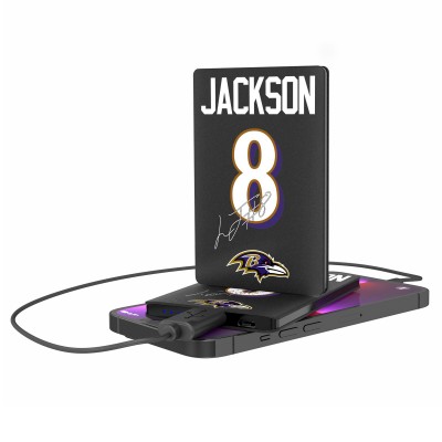 Baltimore Ravens Lamar Jackson Keyscaper Credit Card Powerbank