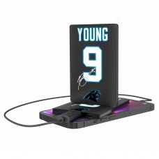 Carolina Panthers Bryce Young Keyscaper Credit Card Powerbank