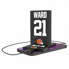 Cleveland Browns Denzel Ward Keyscaper Credit Card Powerbank