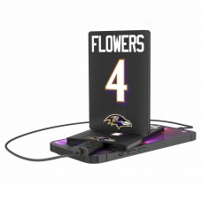 Baltimore Ravens Zay Flowers Keyscaper Credit Card Powerbank