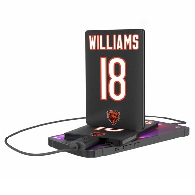 Chicago Bears Caleb Williams Keyscaper Credit Card Powerbank