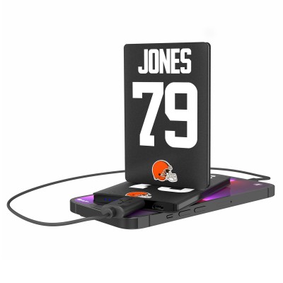 Cleveland Browns Dawand Jones Keyscaper Credit Card Powerbank