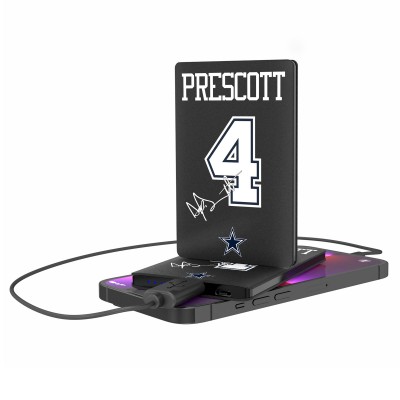 Dallas Cowboys Dak Prescott Keyscaper Credit Card Powerbank