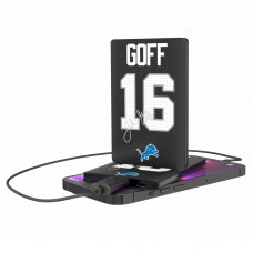 Detroit Lions Jared Goff Keyscaper Credit Card Powerbank