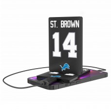 Detroit Lions Amon-Ra St. Brown Keyscaper Credit Card Powerbank