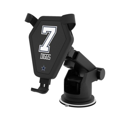 Dallas Cowboys Trevon Diggs Keyscaper Black Wireless Car Charger