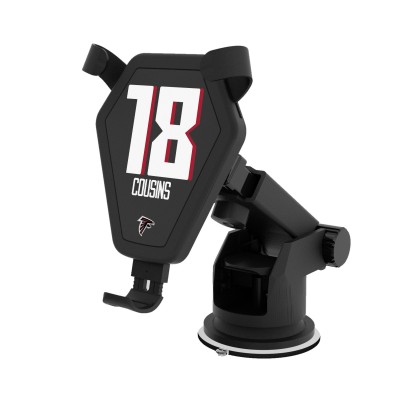 Atlanta Falcons Kirk Cousins Keyscaper Black Wireless Car Charger