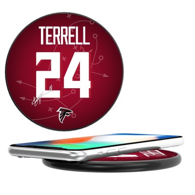 Atlanta Falcons A.J. Terrell Keyscaper Black Wireless Charging Station