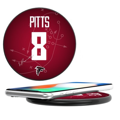 Atlanta Falcons Kyle Pitts Keyscaper Black Wireless Charging Station