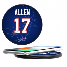Buffalo Bills Josh Allen Keyscaper Black Wireless Charging Station