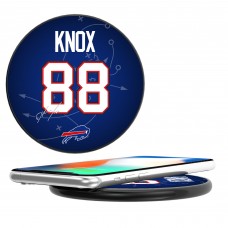 Buffalo Bills Dawson Knox Keyscaper Black Wireless Charging Station
