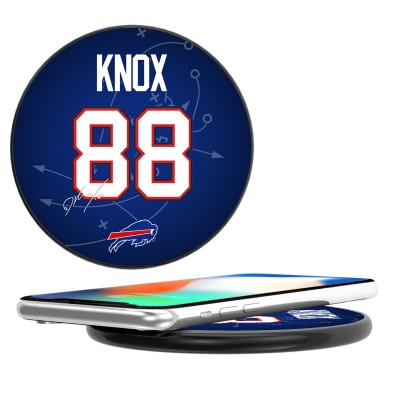 Buffalo Bills Dawson Knox Keyscaper Black Wireless Charging Station