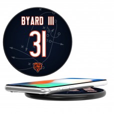 Chicago Bears Kevin Byard III Keyscaper Black Wireless Charging Station