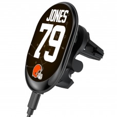 Cleveland Browns Dawand Jones Keyscaper Wireless Magnetic Car Charger