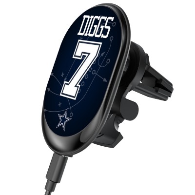 Dallas Cowboys Trevon Diggs Keyscaper Wireless Magnetic Car Charger