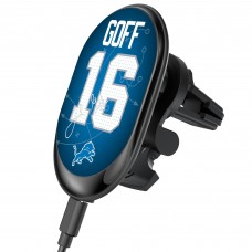 Detroit Lions Jared Goff Keyscaper Wireless Magnetic Car Charger