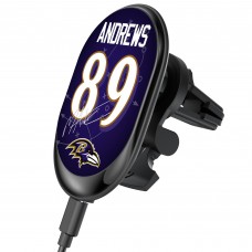 Baltimore Ravens Mark Andrews Keyscaper Wireless Magnetic Car Charger