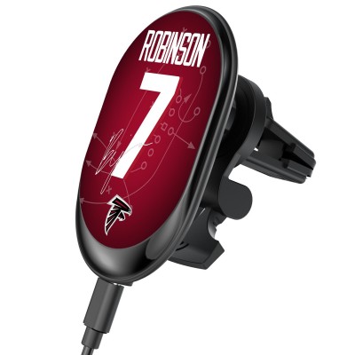 Atlanta Falcons Bijan Robinson Keyscaper Wireless Magnetic Car Charger
