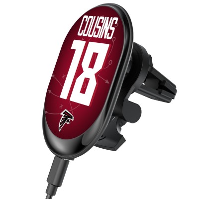 Atlanta Falcons Kirk Cousins Keyscaper Wireless Magnetic Car Charger
