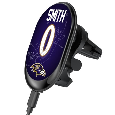 Baltimore Ravens Roquan Smith Keyscaper Wireless Magnetic Car Charger
