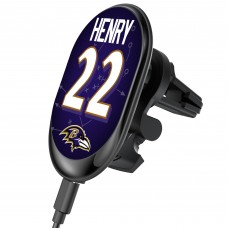 Baltimore Ravens Derrick Henry Keyscaper Wireless Magnetic Car Charger