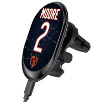 Chicago Bears D.J. Moore Keyscaper Wireless Magnetic Car Charger