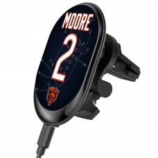 Chicago Bears D.J. Moore Keyscaper Wireless Magnetic Car Charger