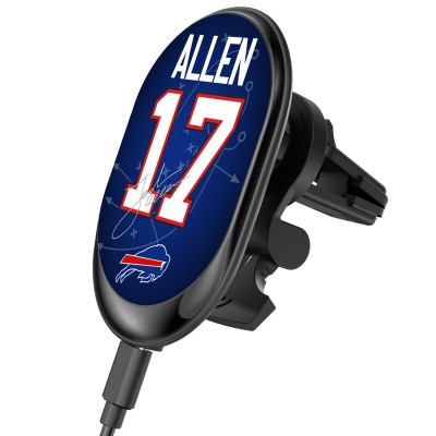 Buffalo Bills Josh Allen Keyscaper Wireless Magnetic Car Charger
