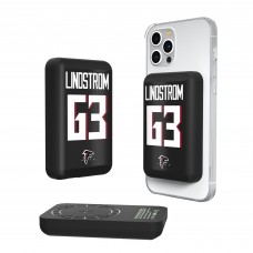 Atlanta Falcons Chris Lindstrom Keyscaper 5000mAh Wireless Magnetic Power Bank