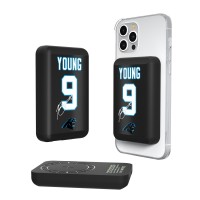 Carolina Panthers Bryce Young Keyscaper 5000mAh Wireless Magnetic Power Bank