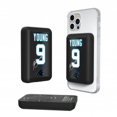 Carolina Panthers Bryce Young Keyscaper 5000mAh Wireless Magnetic Power Bank