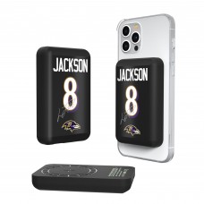 Baltimore Ravens Lamar Jackson Keyscaper 5000mAh Wireless Magnetic Power Bank