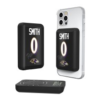 Baltimore Ravens Roquan Smith Keyscaper 5000mAh Wireless Magnetic Power Bank