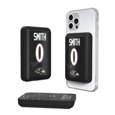 Baltimore Ravens Roquan Smith Keyscaper 5000mAh Wireless Magnetic Power Bank