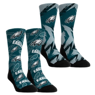 Две пары носков Philadelphia Eagles Rock Em Socks&nbsp;Unisex Gameday