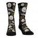 Две пары носков Pittsburgh Steelers Rock Em Socks Unisex Gameday Crew