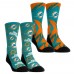 Unisex Miami Dolphins Rock Em Socks Gameday Two-Pack Crew Socks Set